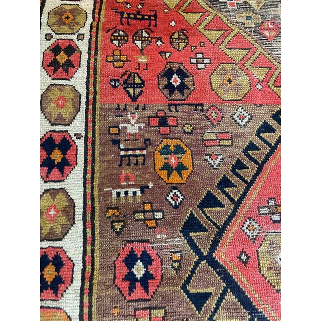 Tribal Antique Caucasian/Kazak Rug, For Sale - Image 3 of 8