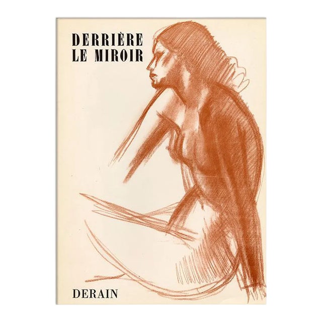 Andre Derian Lithograph, "Derierre Le Miroir No. 94-95 Cover" (1957) For Sale