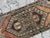 Rustic Vintage Handmade Floral Rug For Sale - Image 3 of 6