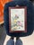Mid 20th Century Chinese Ceramic Porcelain Wall Plaque, Orange Birds on Rock For Sale - Image 10 of 10
