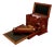 Antique Victorian Oak Fitted Stationery Box with Writing Slope, 1890 For Sale