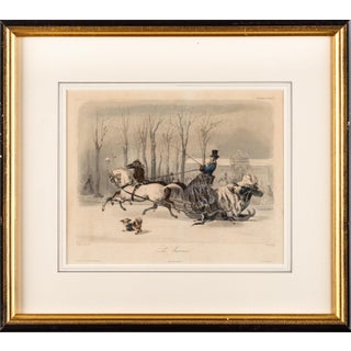 Framed Page From the Tableau De Paris No. 1 For Sale