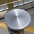 Industrial Style Brushed Aluminum Swivel Bar Stools by Crate & Barrel. A Pair For Sale - Image 9 of 12