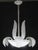 1950s Elegant Art Deco Barovier E Toso Chandelier, Murano Glass, 1950s For Sale - Image 5 of 12