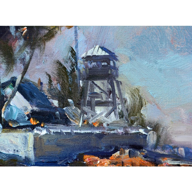 House Of Refuge Stuart Florida Original Impressionist Oil By Robert C Gruppe Chairish