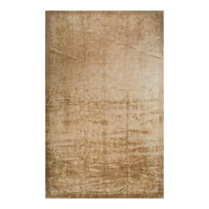 Excellent Tan Taupe Color With Great Matelasse Pattern Design Antique Chinese Art Deco Rug