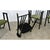 Late 20th Century Italian Vintage Set of Four Ebonized Upholstered Armchairs For Sale - Image 12 of 13