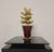 Succulent plant attributable to Napoleone Martinuzzi. Extremely crafted Murano glass sculpture depicting a succulent...