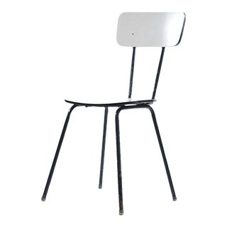Mid-Century Czechoslovak Metal & Formica Chair from Kovona, 1960s For Sale