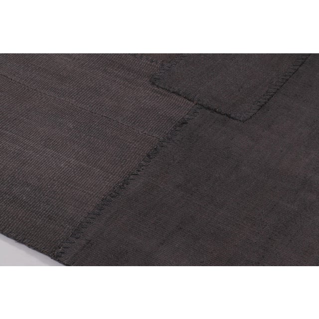 Vintage Anatolian Patchwork Rug, in Brown, Mauve and Charcoal Tones - Rug & Kilim For Sale In New York - Image 6 of 10