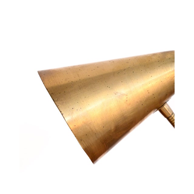 Scandinavian Brass Table Lamp, 1950s For Sale - Image 6 of 8