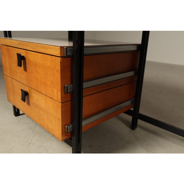Writing Desk by Jules Wabbes for Mobilier Universel, Belgium, 1960s For Sale - Image 14 of 16