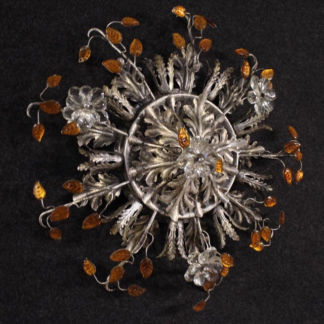 Florentine Ceiling Light from Banci Firenze, 1970s For Sale - Image 14 of 14