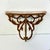 American 1960s Vintage Americana Boho Chic Folk Art Fret Work Pine Wall Bracket Shelf For Sale - Image 3 of 15