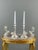 20th Century Louis XV Silver-Plated Metal Candelabra, Set of 2 For Sale - Image 11 of 12