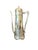 Beautiful ribbon and floral detail as well as a monogram. Silver Plate. Appears to have been lovingly used. 9.25" tall at...