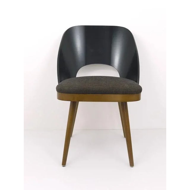 Modernist Dining Chair in the Style of Oswald Haerdtl, Backhausen, Austria For Sale - Image 6 of 10