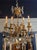 Gold 19th Century French Louis XVI Gilt Bronze and Blue Enamel Chandelier For Sale - Image 8 of 9
