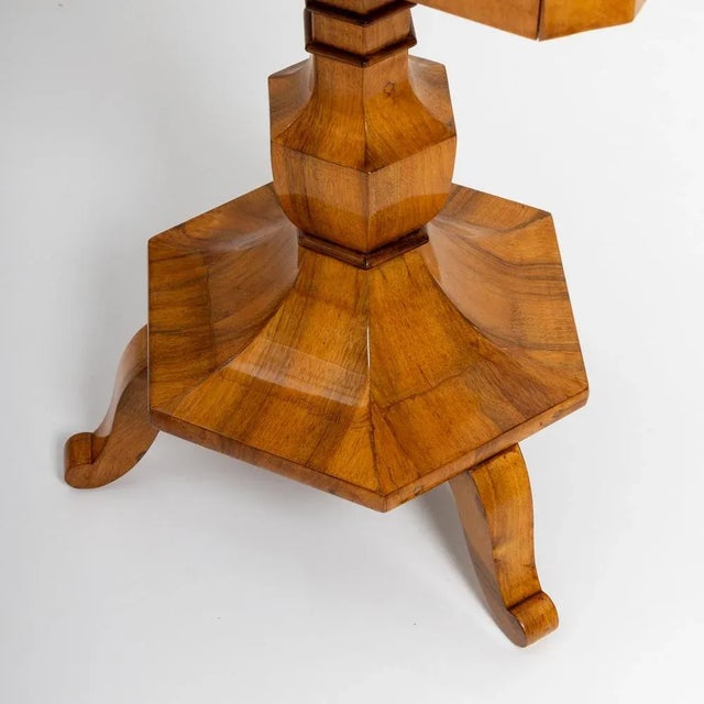 Wood Biedermeier Sewing Table, 1820 For Sale - Image 7 of 9