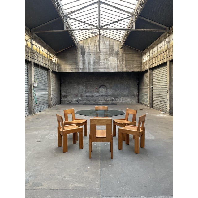 Vintage Chairs by Silvio Coppola for Fratelli Montina, 1970s, Set of 6 For Sale - Image 11 of 12