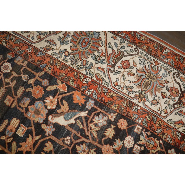 Early 20th Century Persian Bakhtiari Oversize Snake Rug - 13'7" x 22' For Sale - Image 11 of 18