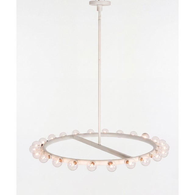 1960s Alvin Lustig Ring Chandelier for Lightolier, C. 1960 For Sale - Image 5 of 8