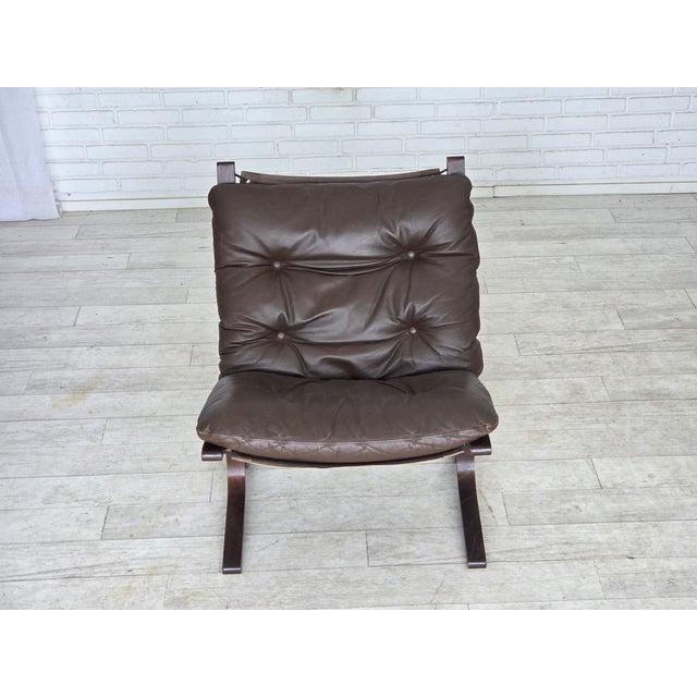 1970s Norwegian Model Siesta Chairs and Ottoman by Ingmar Relling for Westnofa, 1970s, Set of 3 For Sale - Image 5 of 17