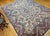 Vintage Persian Kerman Rug, Hand-Knotted Wool, Allover Floral Pattern, Ivory & Blue, 9x12 For Sale In Chicago - Image 6 of 17