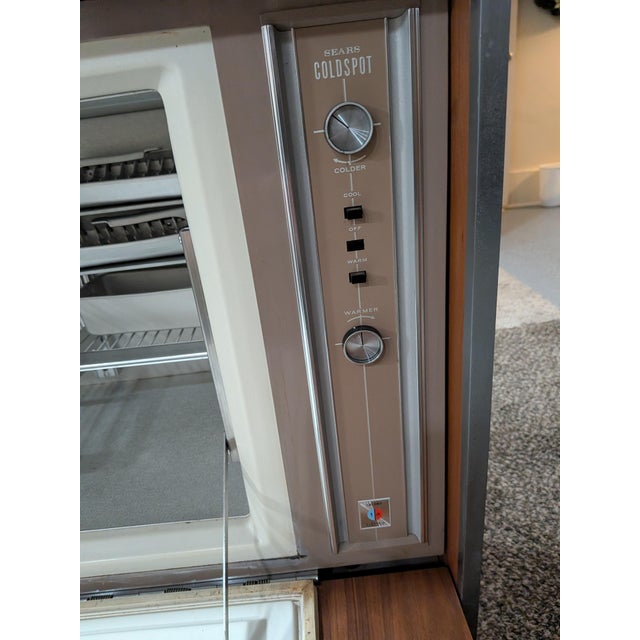 Mid-Century Modern Vintage Sears Coldspot Buffet Bar For Sale - Image 3 of 12