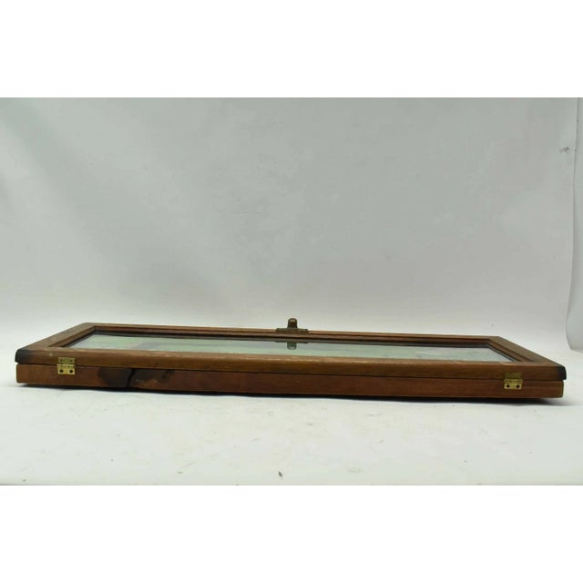 Vintage Cartoon Oil Painting on Wood Boy Swinging in City Park Illustration Art For Sale In New York - Image 6 of 9