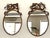 Mid-Century Modern Mid-Century Modern Italian Wrought Iron Wall Mirrors, 1950s, Set of 2 For Sale - Image 3 of 18