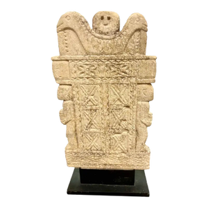 Late 20th Century Stone Tablet on Stand