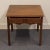 Late 20th Century Kindel Furniture Grand Rapids, MI Bookmatched Walnut Mediterranean Style 26" Square Accent End Table For Sale - Image 5 of 11