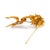 Vintage Tiffany & Co. Schlumberger 18k Yellow Gold Lapis Lazuli Diamond Brooch For Sale In Houston - Image 6 of 8