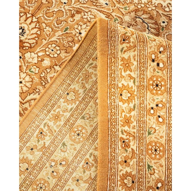 Mogul, One-of-a-Kind Hand-Knotted Area Rug - Yellow, 9' 10" x 13' 10" For Sale In New York - Image 6 of 8