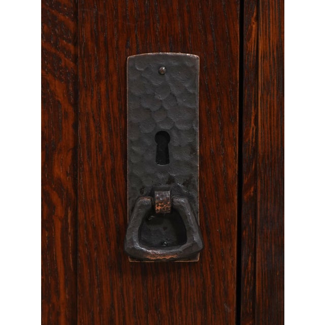 Stickley Mission Oak Nightstand Cabinet For Sale - Image 10 of 18