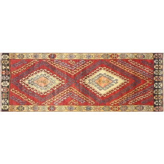 1960s Turkish Oushak Runner For Sale