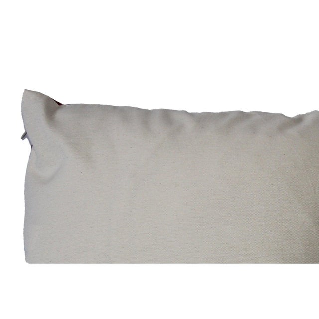 Contemporary Silk Ikat Pillow Cover Bohemian Pillow For Sale In Washington DC - Image 6 of 8
