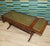 Brown English Style Coffee Table in Mahogany and Embossed Leather, 1970s For Sale - Image 8 of 12