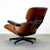 Mid-Century Modern Eames Lounge Chair and Ottoman Model 670 & 671 in Walnut & Black Leather For Sale - Image 3 of 10