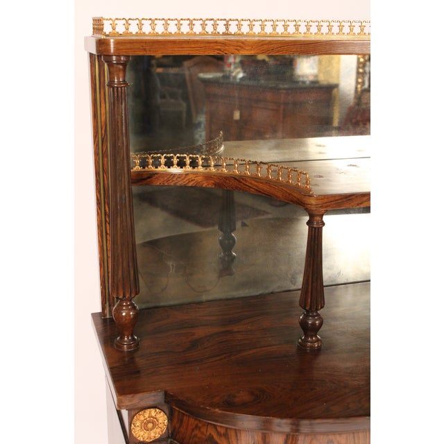 Mid 20th Century English Regency Style Rosewood Sideboard For Sale - Image 9 of 13
