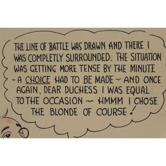 Illustration "Bravo-Old Chap-Bravo!" Watercolor Illustration For Sale - Image 3 of 6