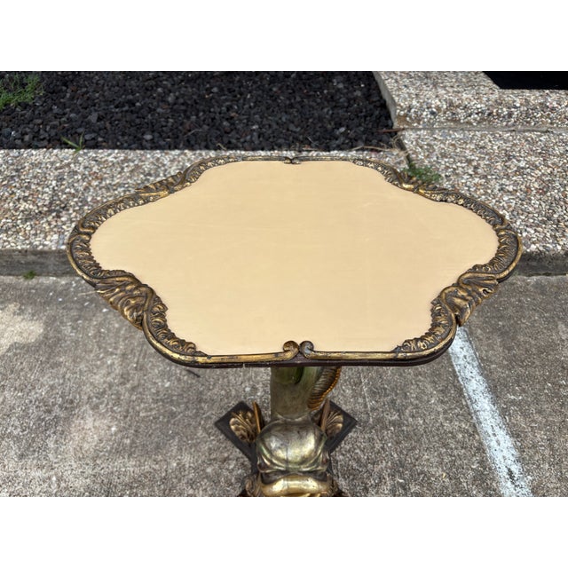 Italian 19th Century Venetian Giltwood Grotto Table For Sale - Image 3 of 14