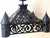 Early 20th Century Antique Gothic Revival Wrought Iron Castle Chandelier with Turrets, 1910 For Sale - Image 5 of 18