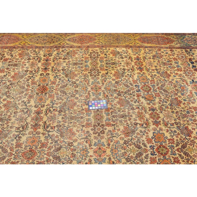 Traditional Antique Farahan Sarouk Rug 8'7'' x 10'5'' For Sale - Image 3 of 12