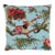 Tropical Monkey Red Tapestry Cushion With Feather Filler - 46x46cm (18"x18") For Sale