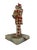Mid-Century Modern Ron Lee Child & Clown Sculpture on Onyx Base With 24k Gold Accents, Signed 1985 For Sale - Image 3 of 13