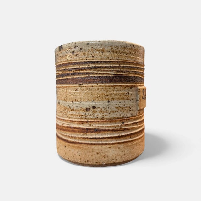 Tue Poulsen Stationery Stoneware Pen Holder from Tue Poulsen, Denmark, 1960s For Sale - Image 4 of 6