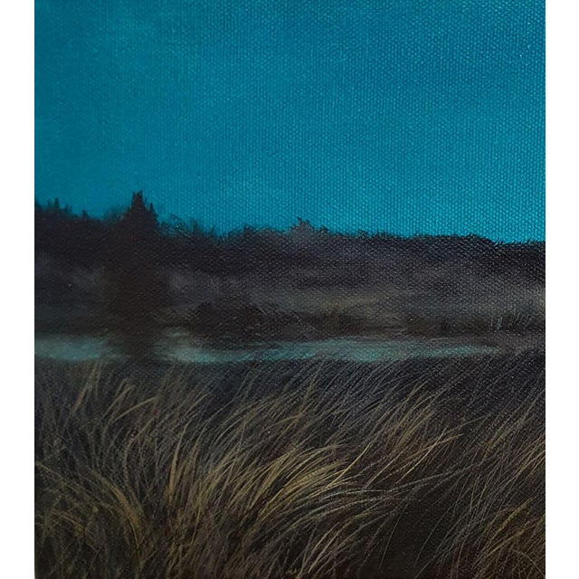 Contemporary Maija Muizniece, The Evening Wakes Up, Oil on Canvas, 2024 For Sale - Image 3 of 4