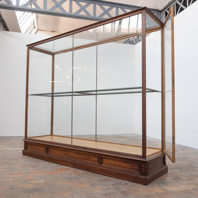 Antique Oak Museum Display Cases, 1910 For Sale - Image 15 of 18